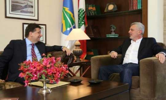 فرنجية استقبل كنعان: الجنرال ميشال عون هو مرشحنا الاول والاخير للرئاسة