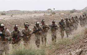 الجيش العراقي يقتل عدد من الارهابين ويلقي القبض على 8 سيارات مفخخة مع طواقمها