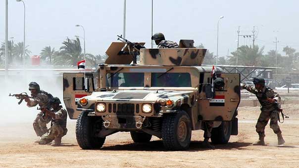 الجيش العراقي يقضي على  124 إرهابياً في محافظات الأنبار وكركوك وصلاح الدين