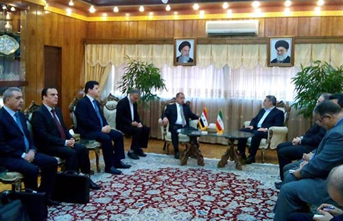 وزير الداخلية السوري يبحث في طهران سبل مكافحة الارهاب