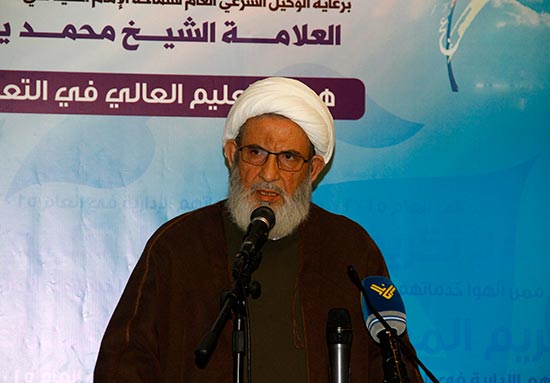الشيخ يزبك: بناء البلد لا يكون الا بخطاب وطني 