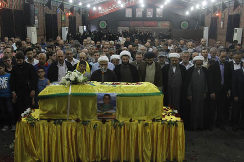 حزب الله وجمهور المقاومة يشيعون الشهيد المجاهد عباس محمد حايك