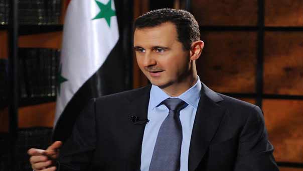 الرئيس الأسد هنأ الامام الخامنئي وروحاني: الاتفاق تتويج لصمود الشعب الإيراني 