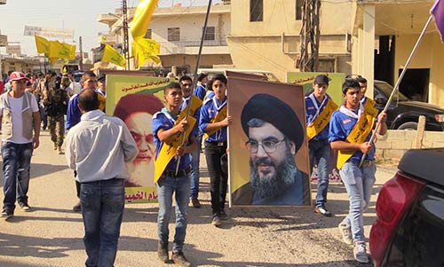 حزب الله وجمهور المقاومة شيّعوا الشهيد المجاهد رفعات قاسم مراد في حوش الرافقة البقاعية