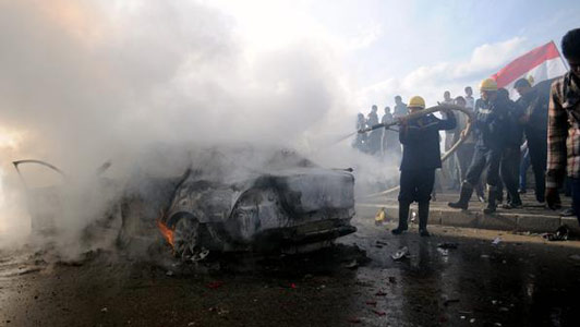 قتيل بانفجار ضخم في محيط &rsquo;القنصلية الإيطالية&rsquo; في القاهرة