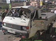 خمسة جرحى بينهم عسكري بحادث سير على طريق النبطية -حبوش