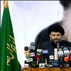 السيد الصدر يؤكد على مقاومة الاحتلال الاميركي ويدعم الحكومة الجديدة ما دامت في خدمة الشعب العراقي