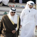لقطات من وصول الوزيرين القطري والتركي الى بيروت