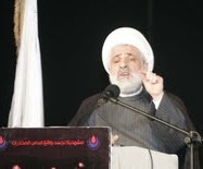 الشيخ قاسم : جماعة 14 آذار يريدون المحكمة لاستهداف المقاومة ولا يريدونها من أجل الحقيقة