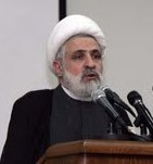 الشيخ قاسم :  الفريق الاذاري المثقل بملفات الفساد وفضائح ويكيليكس يريد خراب لبنان