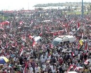 مئتا الف سوري تظاهروا في طرطوس دعما للرئيس الاسد 