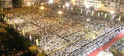 مهرجان الكرامة والانتصار في ملعب الراية ـ الضاحية الجنوبية ( مصوّر)