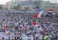  الشيخ سلمان يدعو خلال مهرجان جماهيري حاشد الى إعتبار يوم الانتخابات التكميلية يوم حداد وطني 