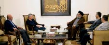 السيد نصرالله إستقبل النائب فرنجية 