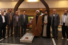 وفد إتحاد الجامعات الإسلامية في إيران زار ضريح الشهيد مغنية 