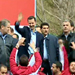 الأسد وسط الجماهير المحتشدة في ساحة الأمويين: النصر سيكون حليف السوريين
