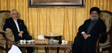 السيد نصر الله إستقبل نائب الرئيس الايراني وشكر إيران على دعمها المستمر للبنان 