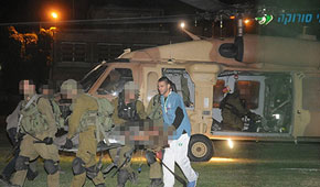 اصابة جيب عسكري اسرائيلي بصاروخ فلسطيني مضاد للدروع