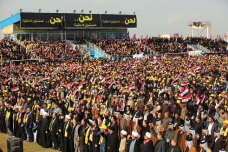 العراق: حشود مليونية تحيي ذكرى التاسع من محرم وتنتصر لمظلومية غزة المحاصرة 