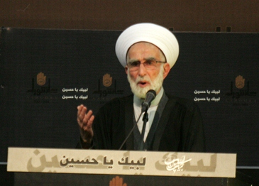 الشيخ احمد الزين : كل صوت يدعو الى التفرقة بين المسلمين مصدره "تل أبيب"