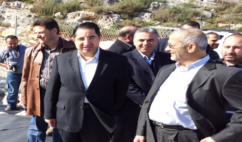 وزير الزراعة يجول في المنطقة الحدودية جنوب لبنان 