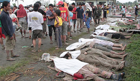 حصيلة إعصار الفيليبين تتجاوز الـ 700 قتيل