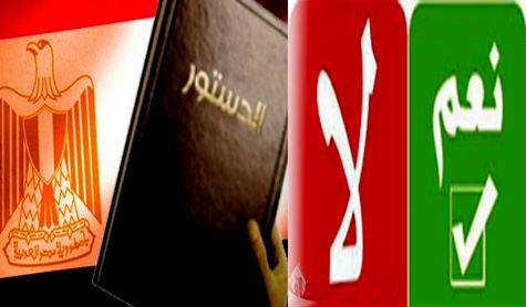 تواصل فرز نتائج الاستفتاء على دستور مصر وسط اعلان كل من الموالاة والمعارضة عن فوزها