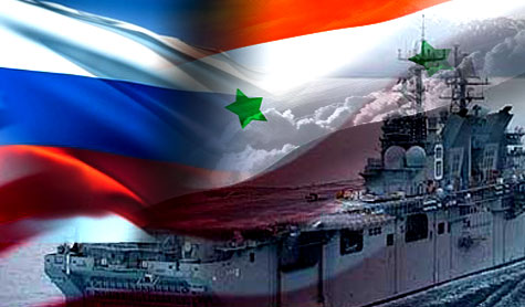 البحرية الروسية تجري تدريبات قبالة الساحل السوري 