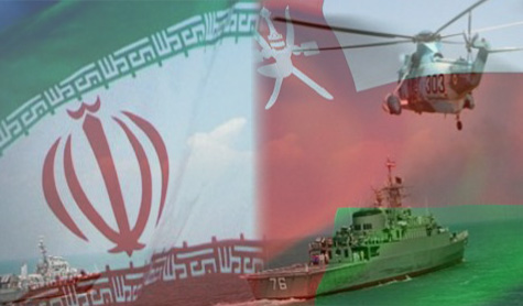 بدء مناورات بحرية مشتركة بين ايران وسلطنة عمان
