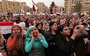 تقرير حقوقي : شهر فبراير في مصر يمهد لثورة 