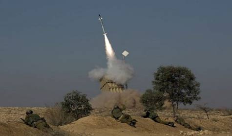 ما هو عدد الصواريخ التي اعترضتها "القبة الحديدية"؟