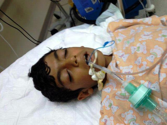 فتى بحريني يدخل الغيبوبة بسبب دخان القنابل الغازية