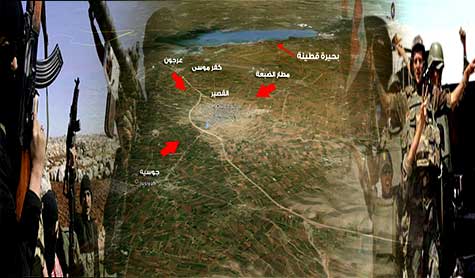 الجيش السوري يسيطر على ريف القصير الغربي

