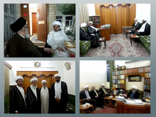 وفد &rsquo;الوفاق&rsquo; إلى العراق يلتقي عددا من المرجعيات