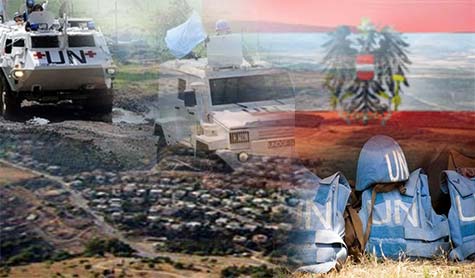  انسحاب المجموعة الأولى للجنود النمساويين من الجولان