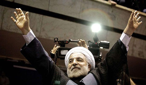الشيخ حسن روحاني رئيساً جديداً لايران