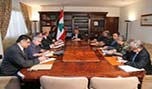 سليمان ترأس اجتماعا امنيا: لاستمرار قوى الجيش في تنفيذ اجراءاتها حتى ازالة المربع الامني