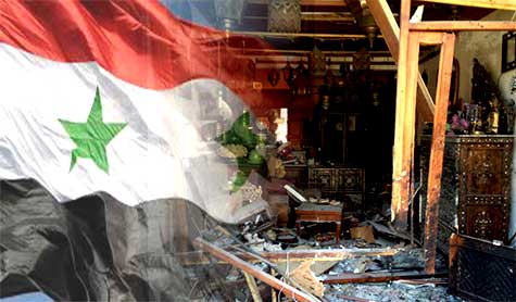 أربعة شهداء في تفجير إنتحاري بدمشق
