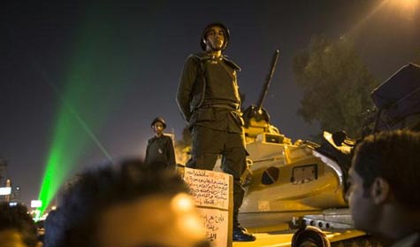 الإخوان يدعون لـ&rsquo;انتفاضة&rsquo; ضد جيش مصر 
