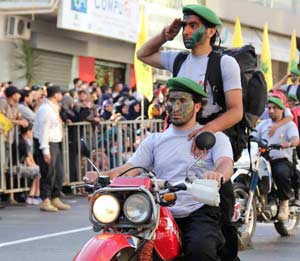 كشافة المهدي (عج) تحيي يوم القدس العالمي في النبطية