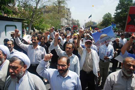 مسيرات ايران المليونية في يوم القدس العالمي