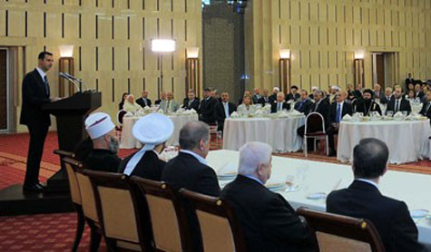 الاسد: الحل &rsquo;ضرب الارهاب بيد من حديد&rsquo;