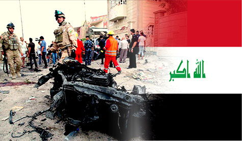 استشهاد 47 عراقياً وإصابة العشرات في سلسلة تفجيرات