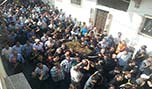 الجنوب شيّع عدداً من شهداء التفجير الارهابي في الرويس