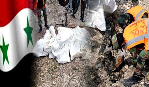 &rsquo;مقبرة جماعية&rsquo; جديدة في ريف اللاذقية