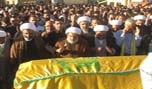 حزب الله وأهالي البزالية شيّعوا الشهيد المجاهد أسعد البزال