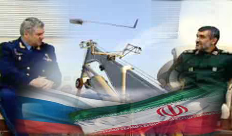 ايران تهدي روسيا طائرة إستطلاع بدون طيار 