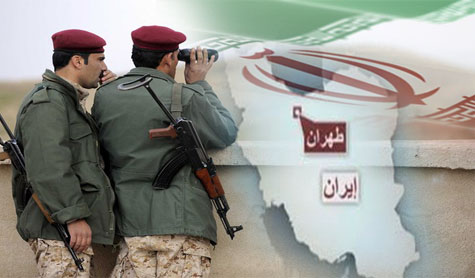 استشهاد واصابة عدد من حرس الحدود الايراني 
