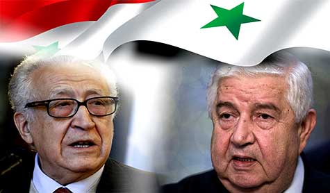 المعلم للابراهيمي: الشعب السوري وحده من يختار قيادته 