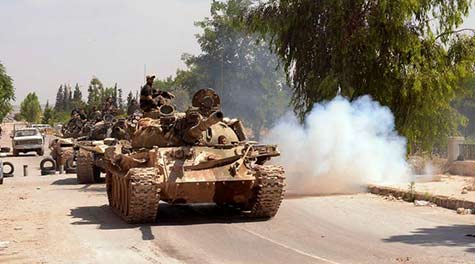 الجيش السوري يستعد لمعركة استراتيجية في حمص